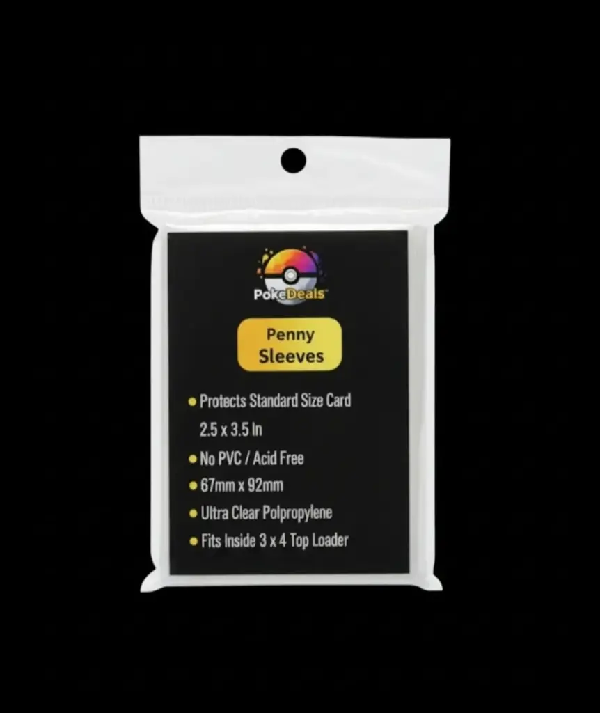 PokeDeals Penny Sleeves 100ct