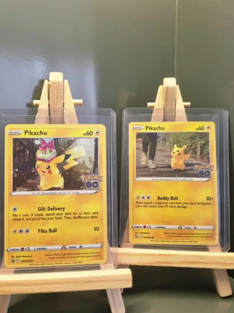 Pikachu English cards